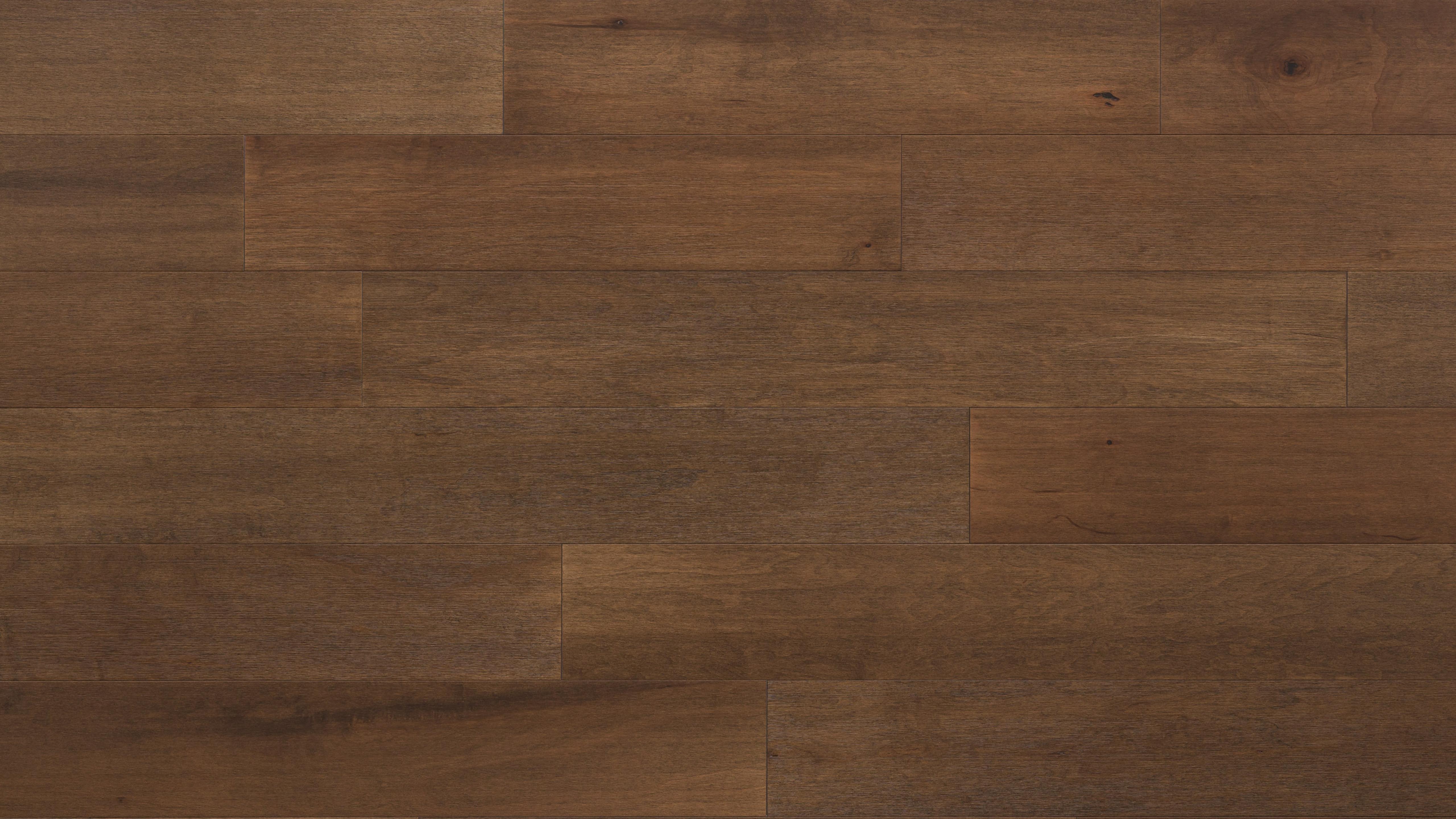 Brushed Maple 'Tobacco Pipe' Kentwood Flooring